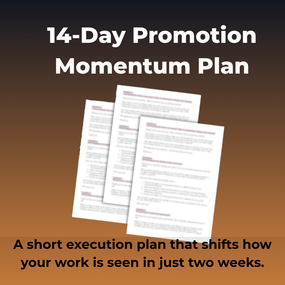 14-Day Promotion Momentum Plan